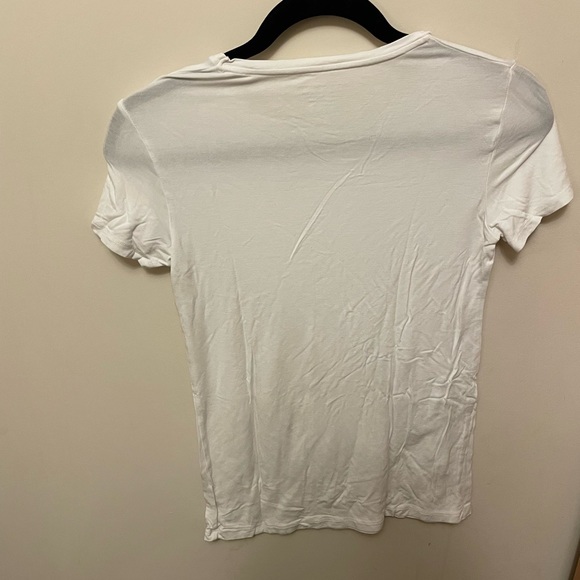 Holt Renfrew Soft Touch white t shirt, size 2 (could fit size 4) - Picture 2 of 3